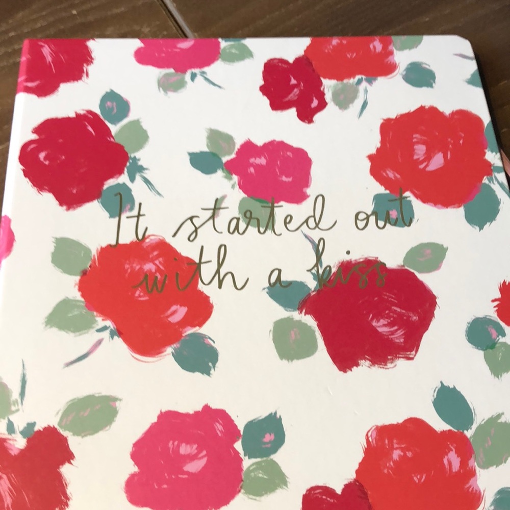 Memory wedding book.